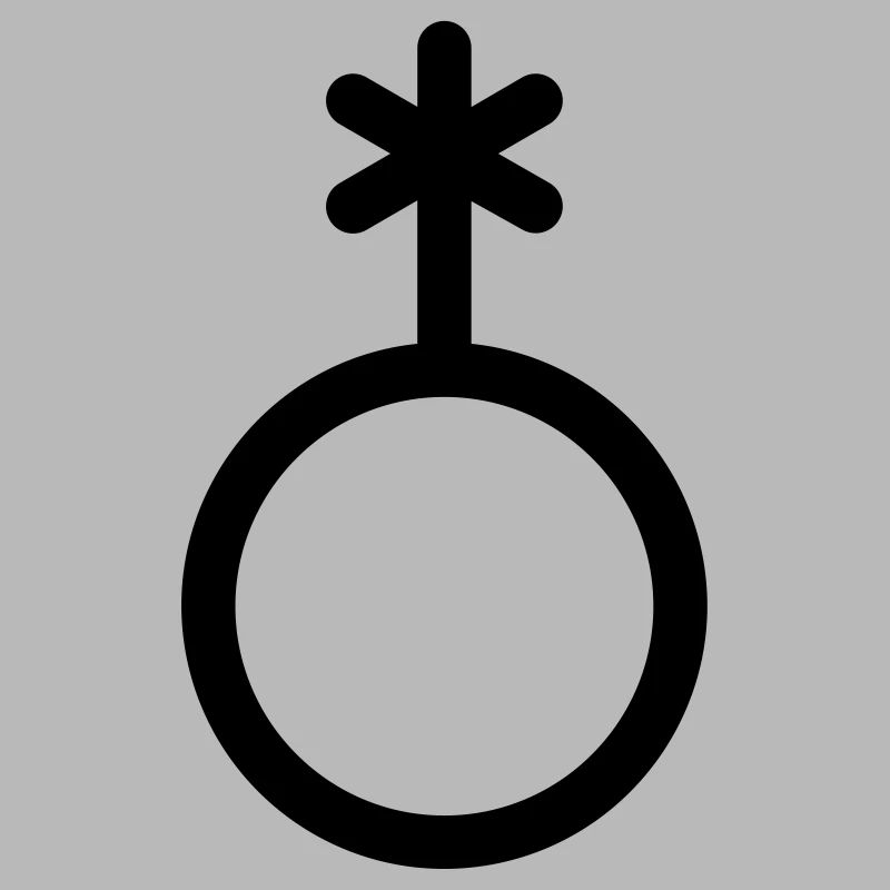 Genderqueer icon, non-binary