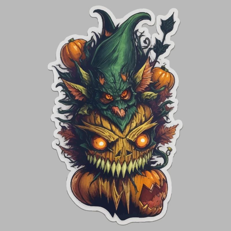 Helloween Pumpkin Monster