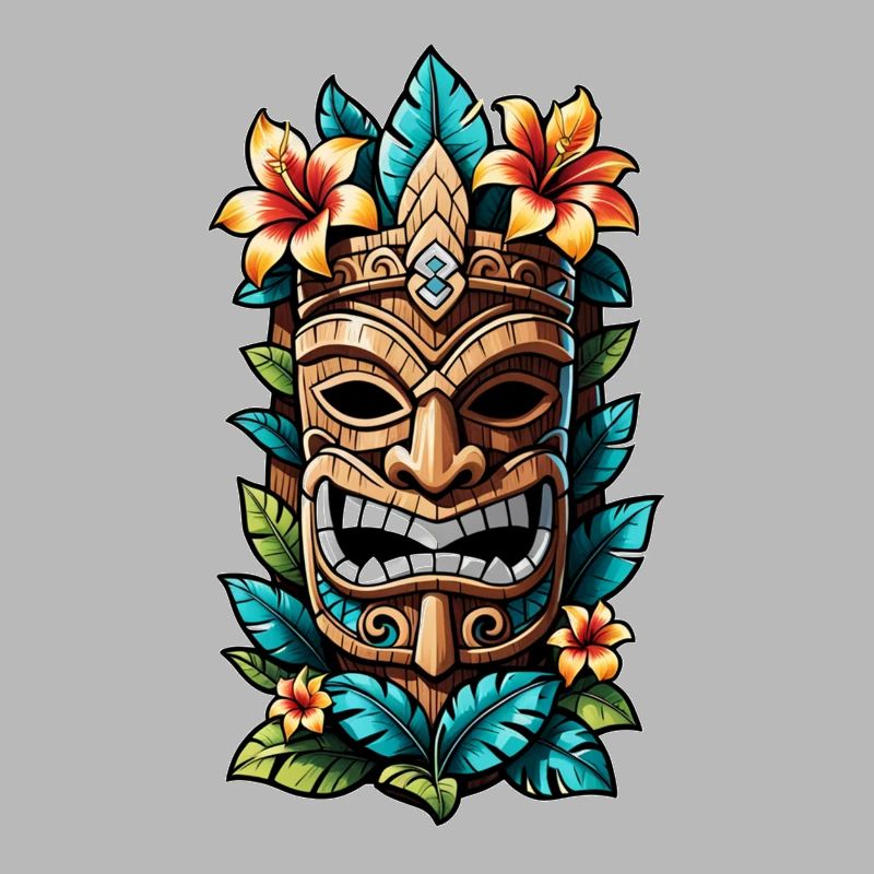 Tiki Beach - Polynesia Statue