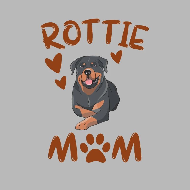 Rottie Mama Hunde Muttertag Geschenk Rottweiler