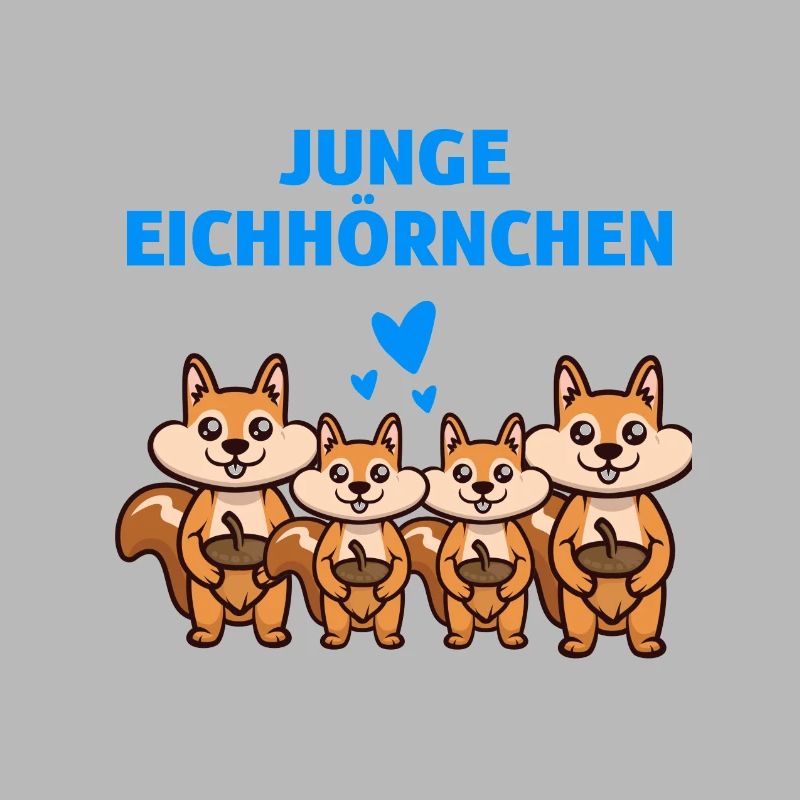Nagetier Junge Geschenk Wald Tier Eichhörnchen