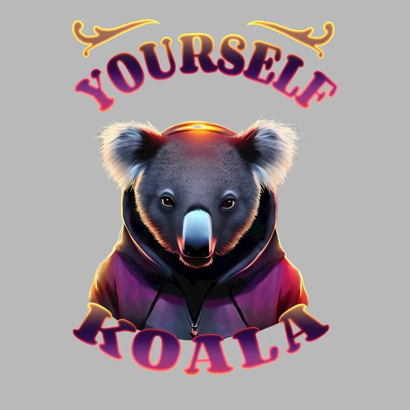 Sei immer du selbst - Koala - Spruch