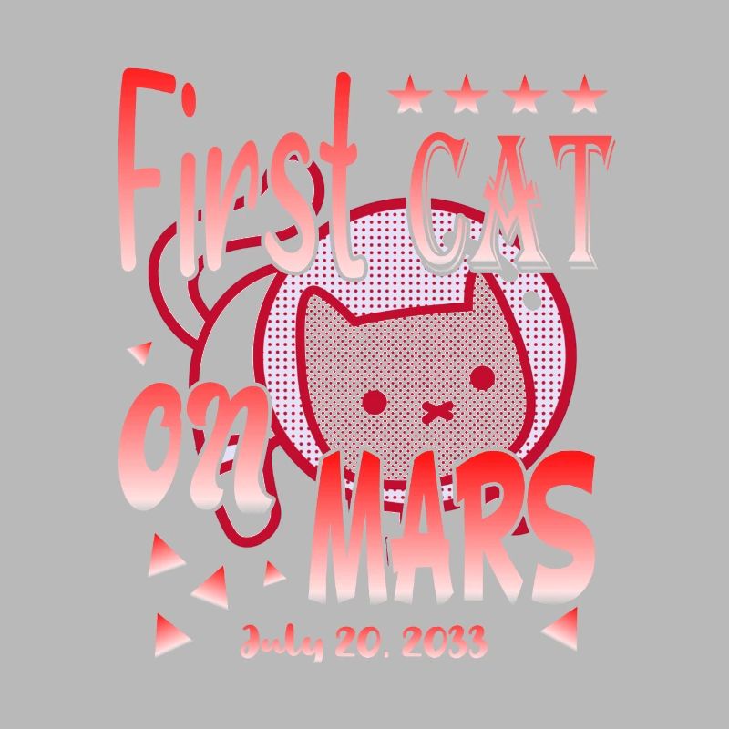 First Cat on Mars