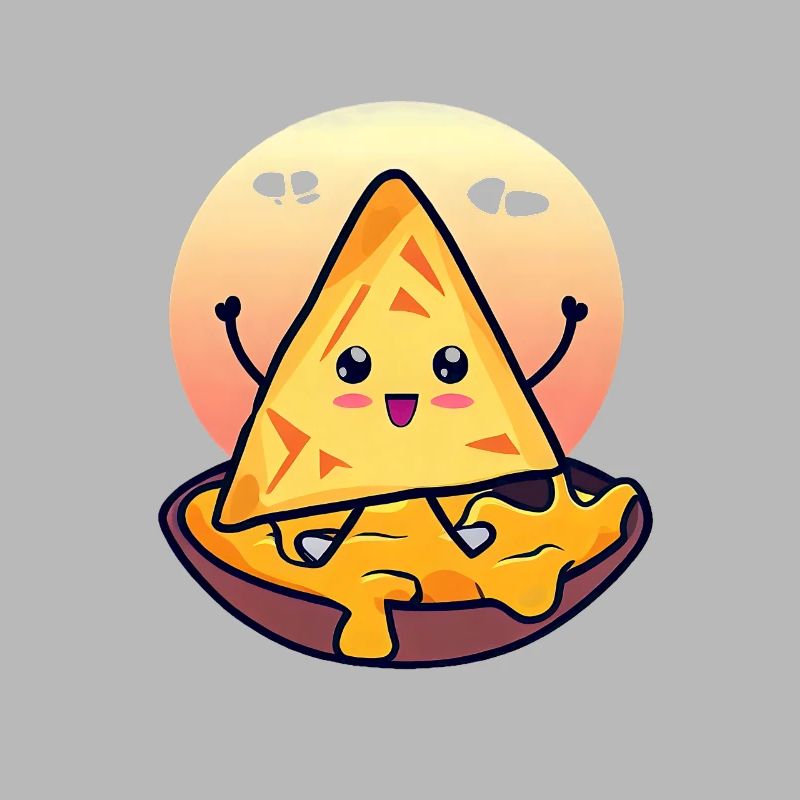Chips de nacho dans un bain de fromage crémeux