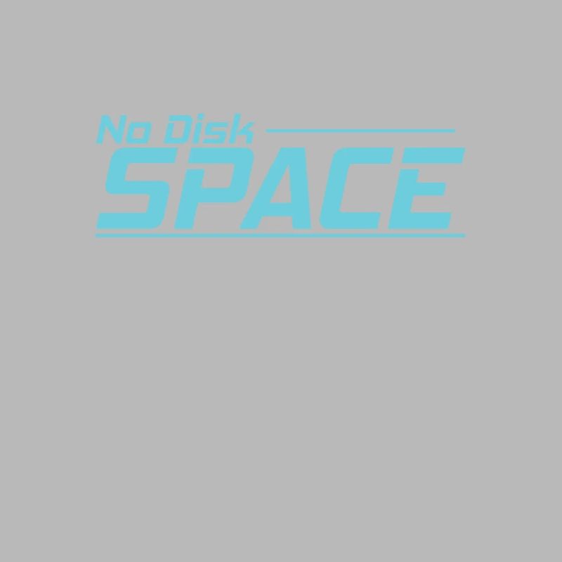 Pas de module de mémoire rétro d'espace disque