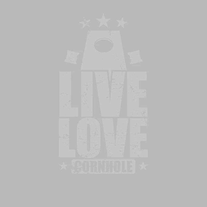 Live Love Cornhole Spiel Freizeit Hobby