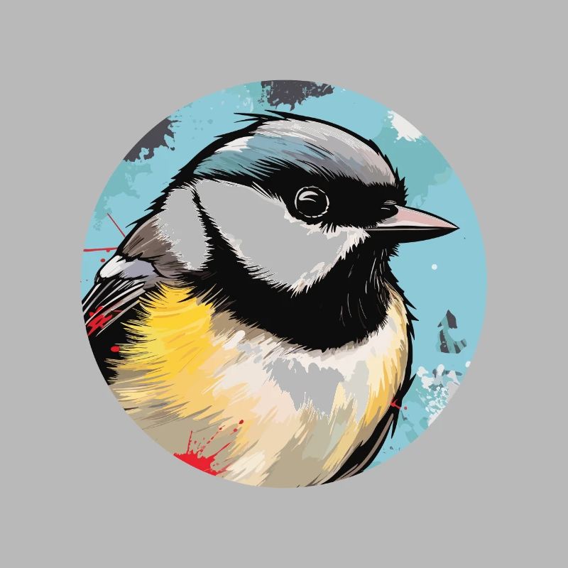 Chickadee bird