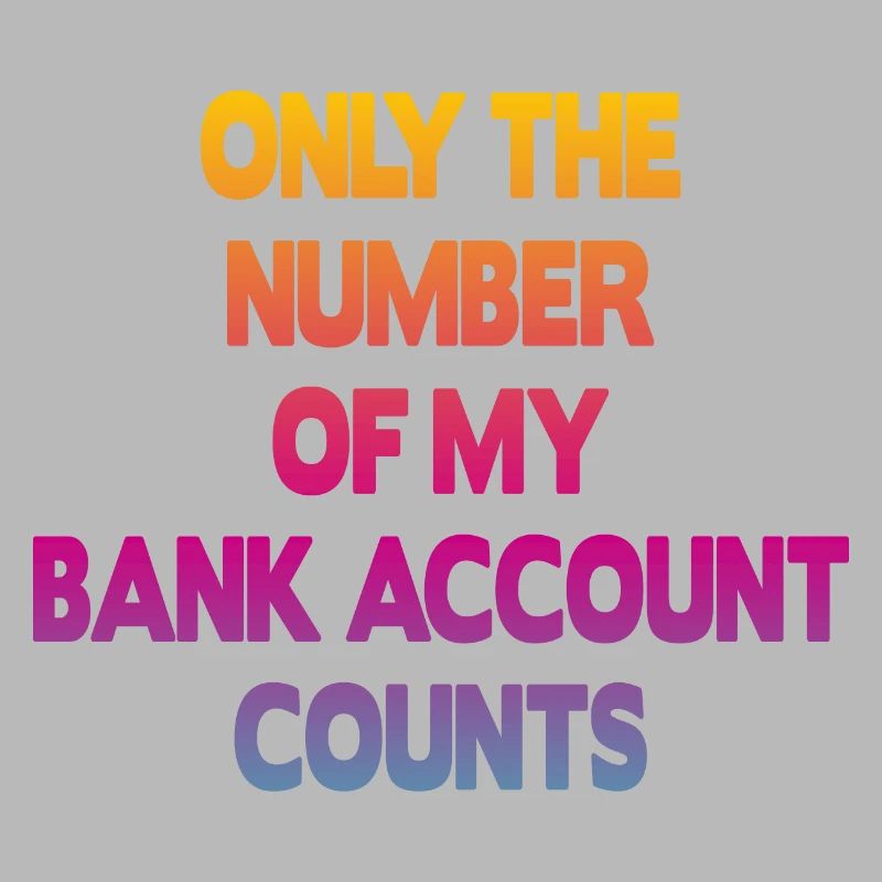 Seul le numéro de mon compte bancaire compte