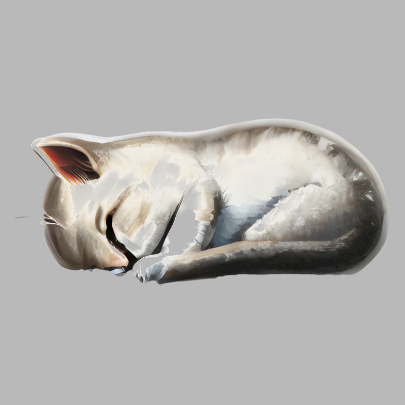 Sleeping cat