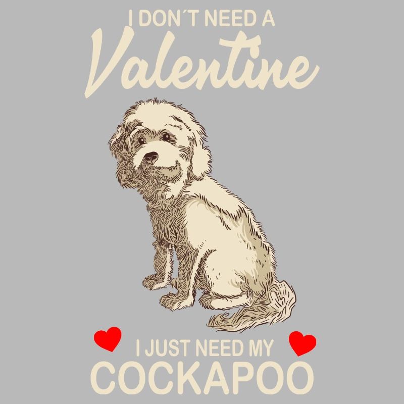 Cockapoo Chiens mignons | Cadeaux de la Saint-Valentin