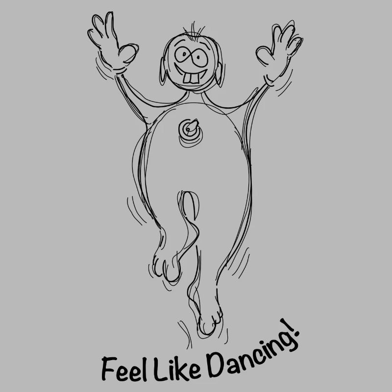 Feel like Dancing! Auf hellen Hintergründen tanzen