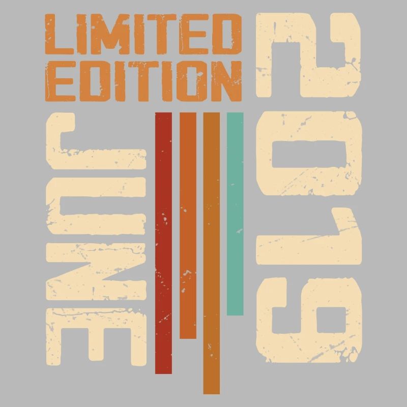 Juni 2019 Geburtstagsgeschenk Juni 2019 Retro 2019
