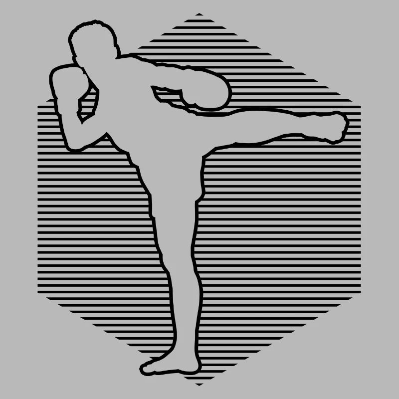 Muay Thai Boxer Hommes Boxe Thaï Boxe Thaï Boxe Thaï
