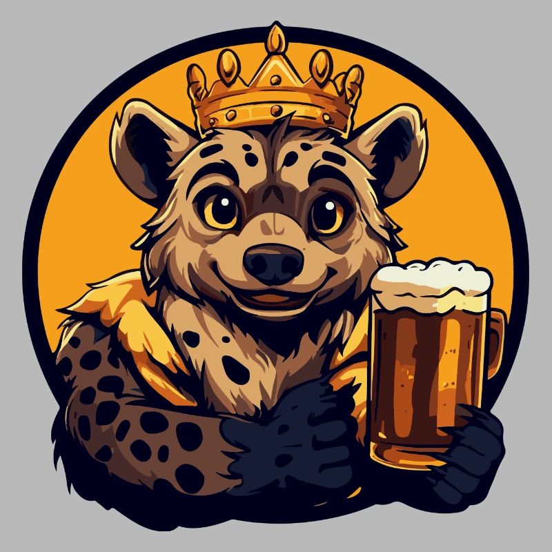 Hyäne Bier Comic