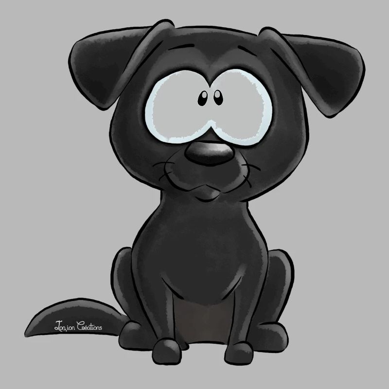 Schwarzer Labrador