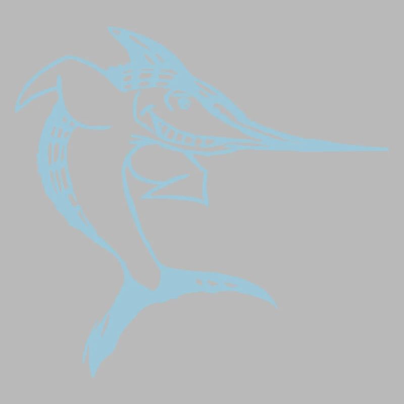 Shark fish swordfish