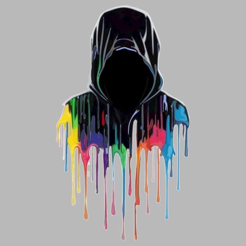 Sweat à capuche coloré