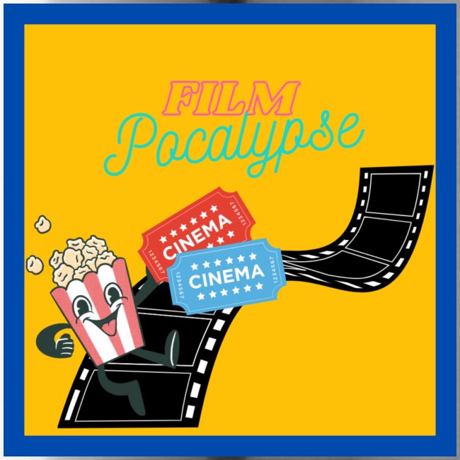 FilmPocalypse's Square Logo with QR Code