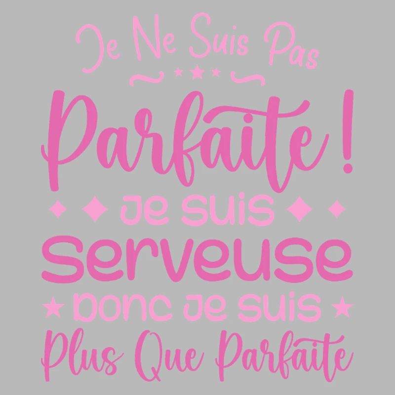 Une Serveuse plus que parfaite, métier de rêve