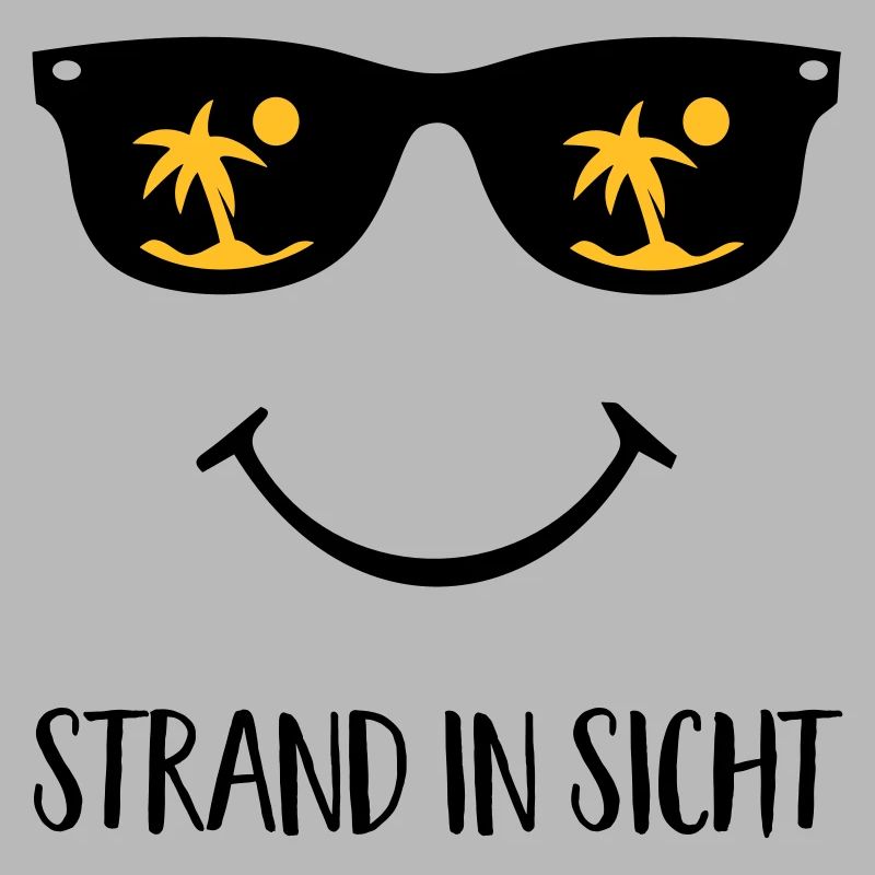 Strand in Sicht