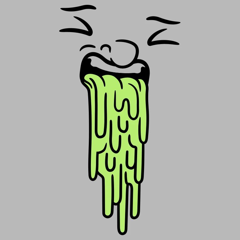 visage vomissant
