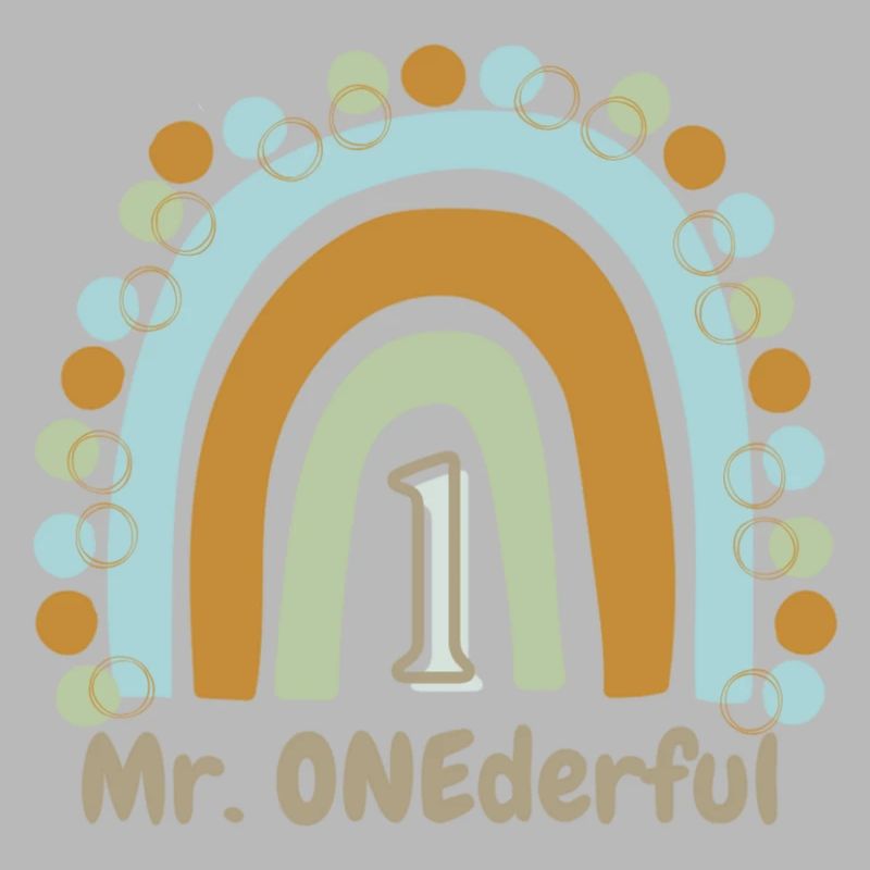 Mr. ONEderful 1.Geburtstag Regenbogen