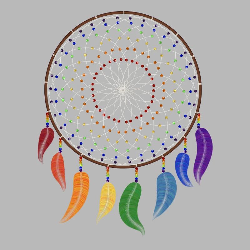 Traumfänger Regenbogen Chakra