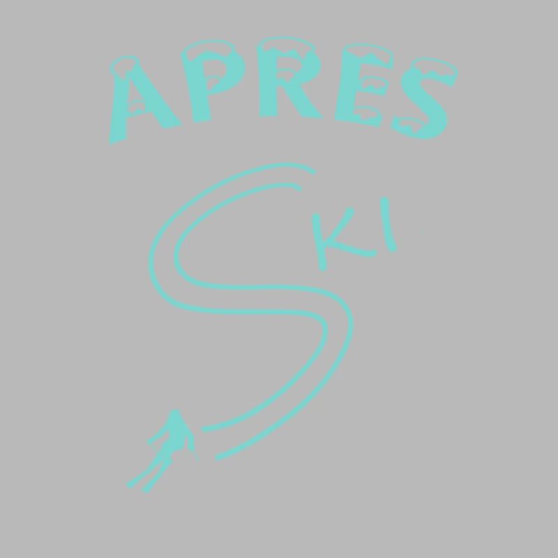 apres ski skiing geschenk