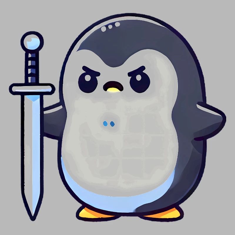 Tiny Penguin Warrior