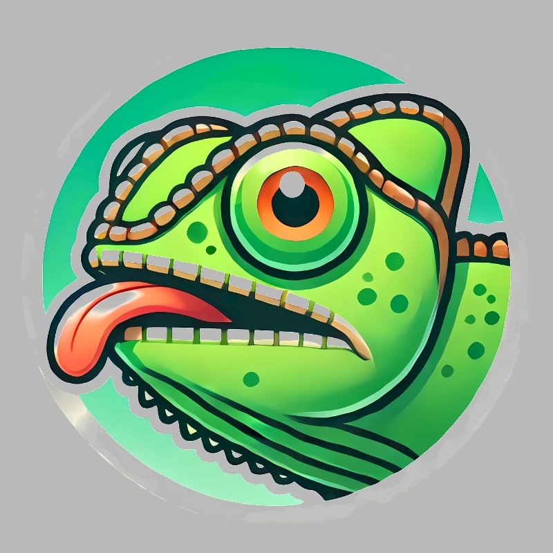 Conception originale de l’insigne de puissance caméléon