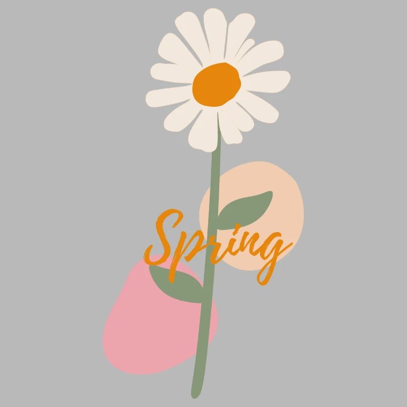 Belle conception de printemps de fleurs