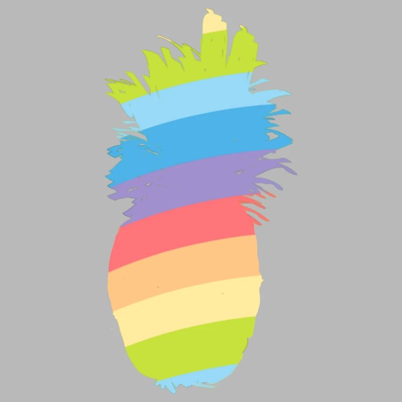 Rainbow - pineapple