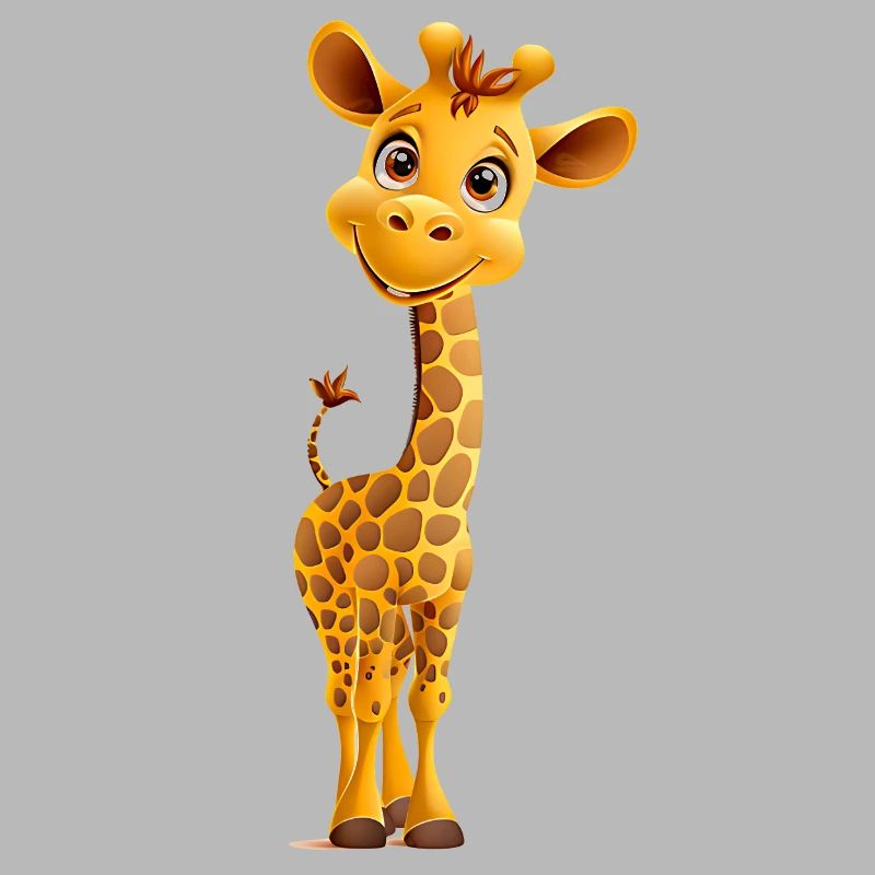 Drôle de girafe, gentil géant de la savane