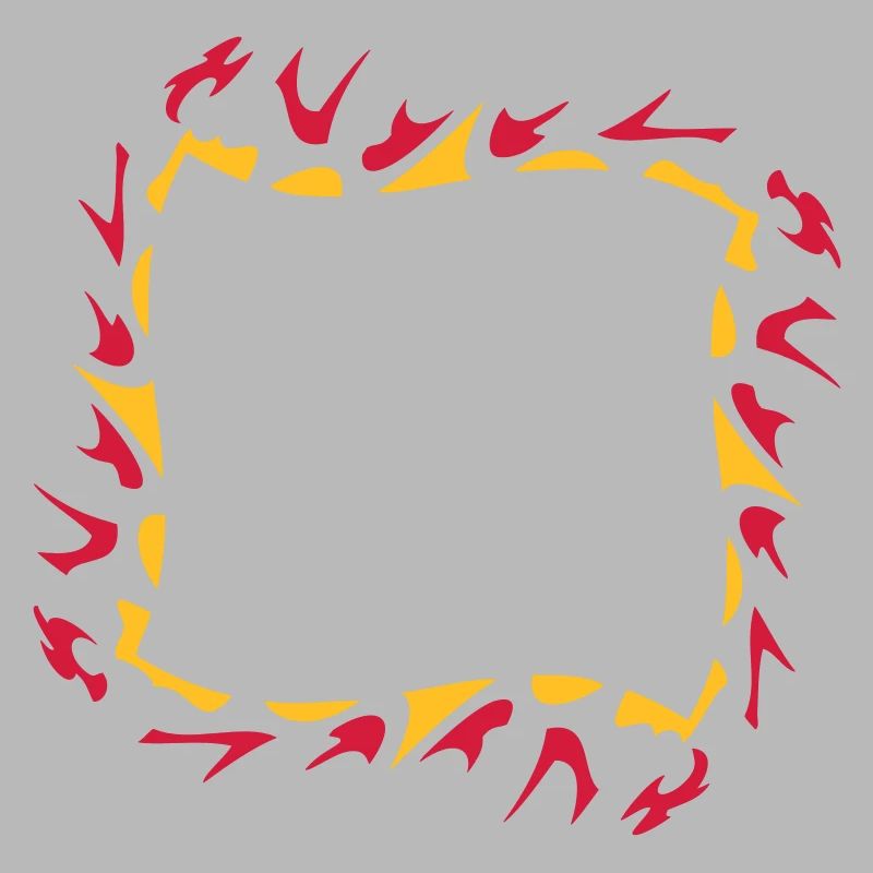 Abstrait feu flamme structure