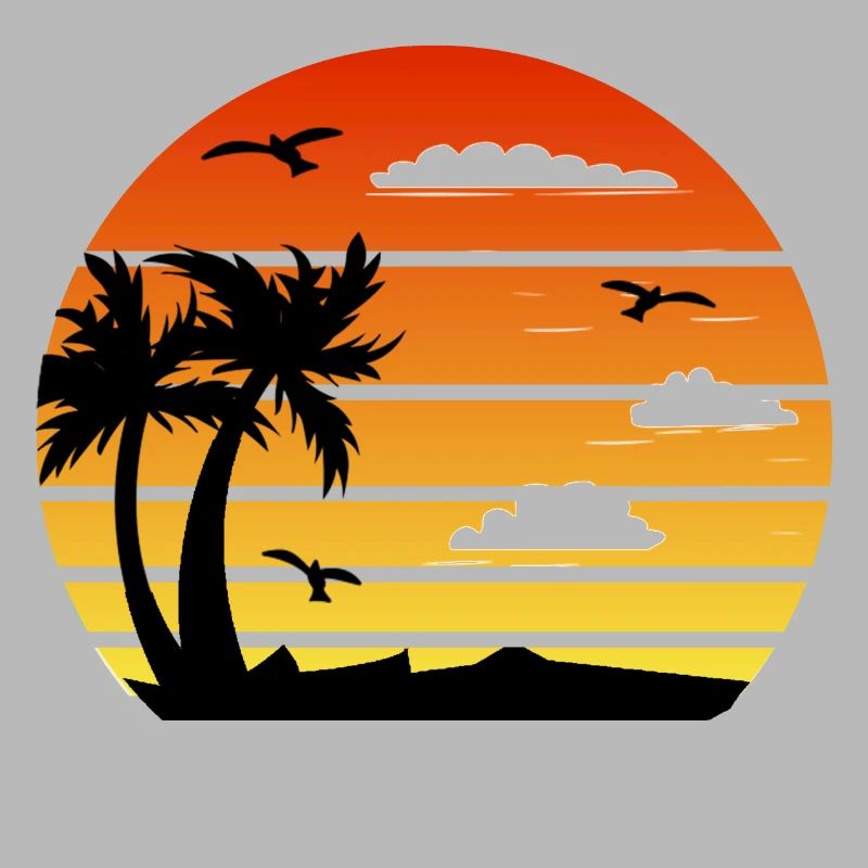 Coucher de Soleil Plage
