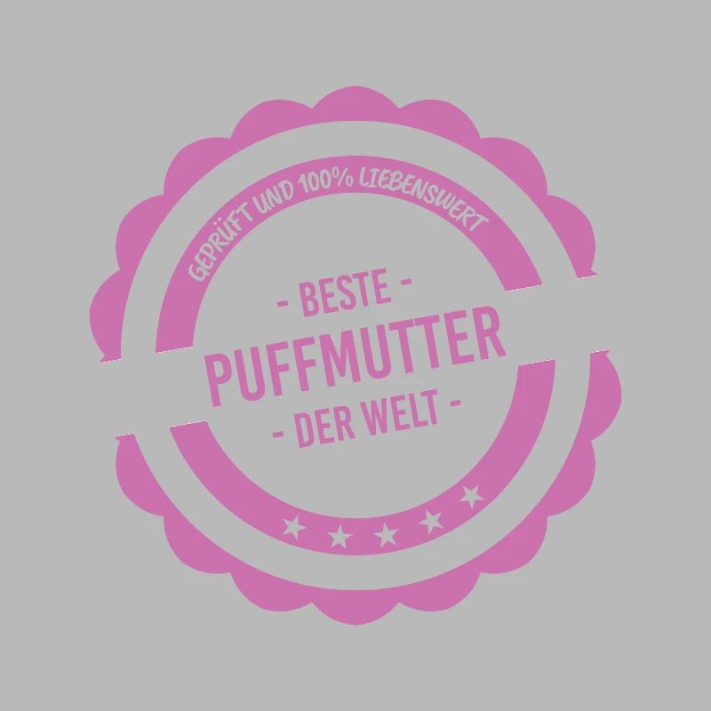 Die beste und liebenswerte Puffmutter