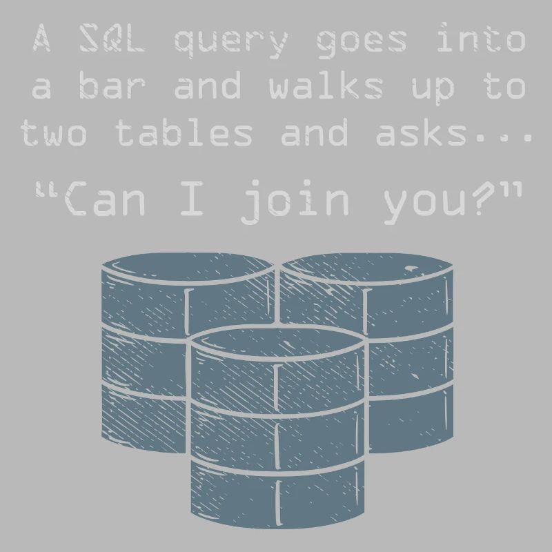 An SQL Query Goes Into A Bar