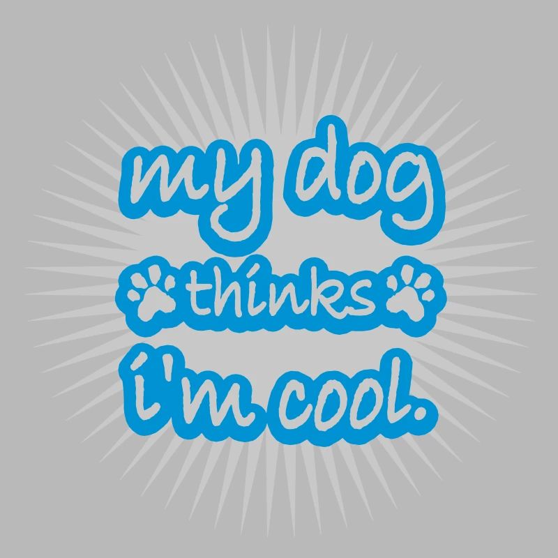 Dog thinks im cool
