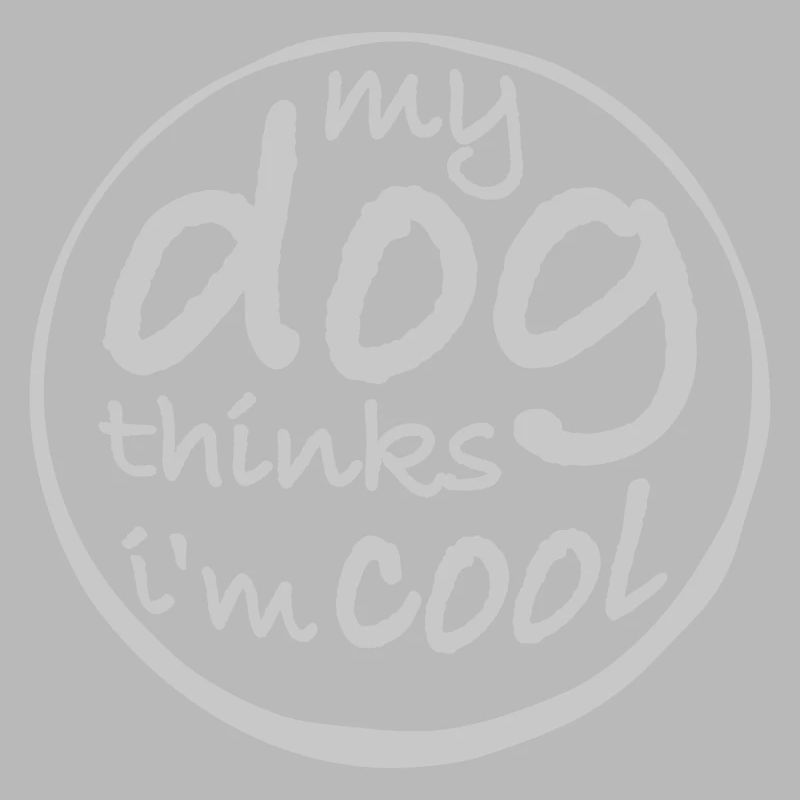 Dog thinks im cool