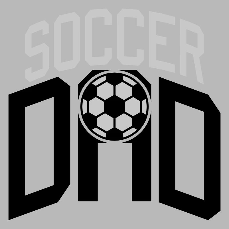 Fun Logo Soccer Dad