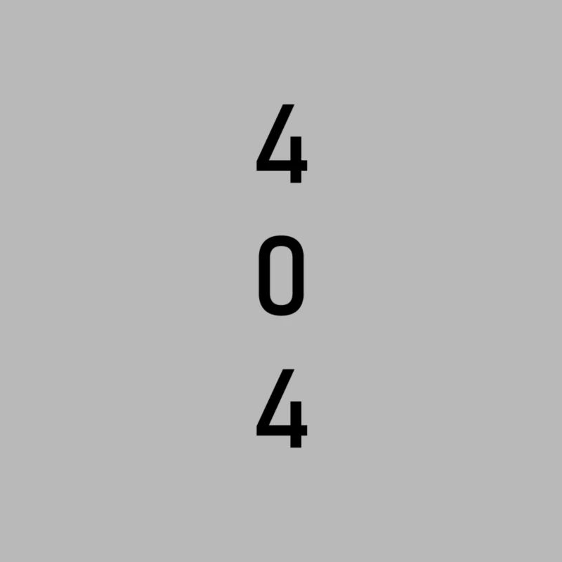 ERROR 404 "404" [ BLACK ]