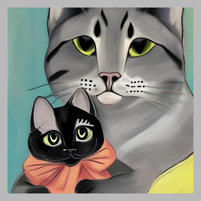Mère de chats