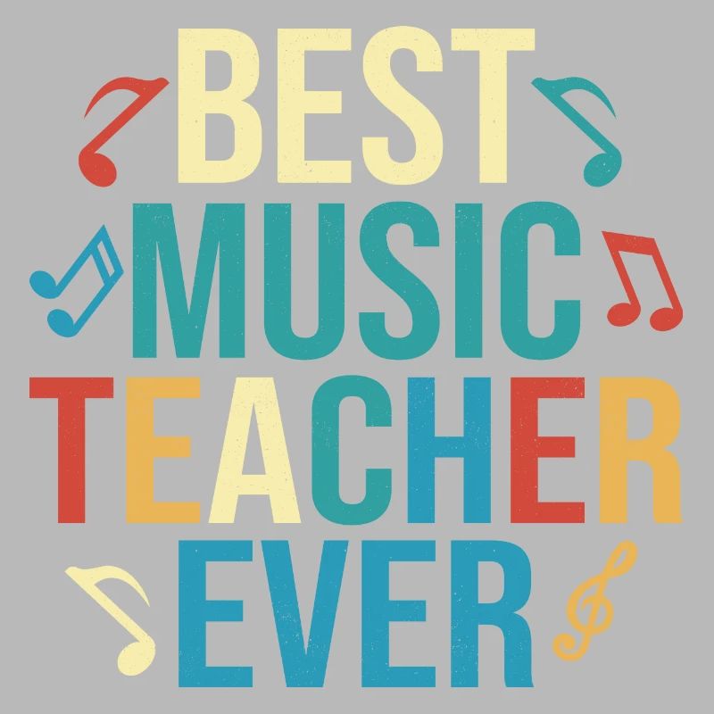 Best Music Teacher Ever Notes Instruments Educatio
