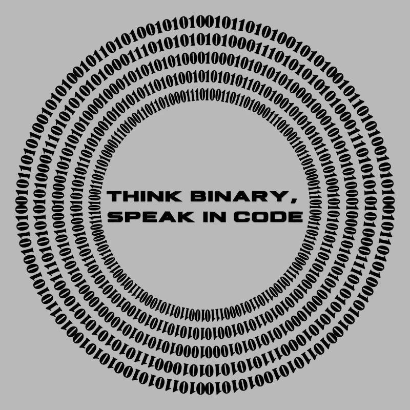 Think binary - speak in code