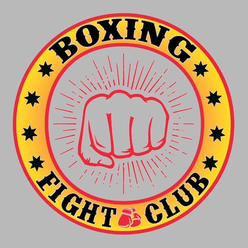 Conception de club de combat de boxe