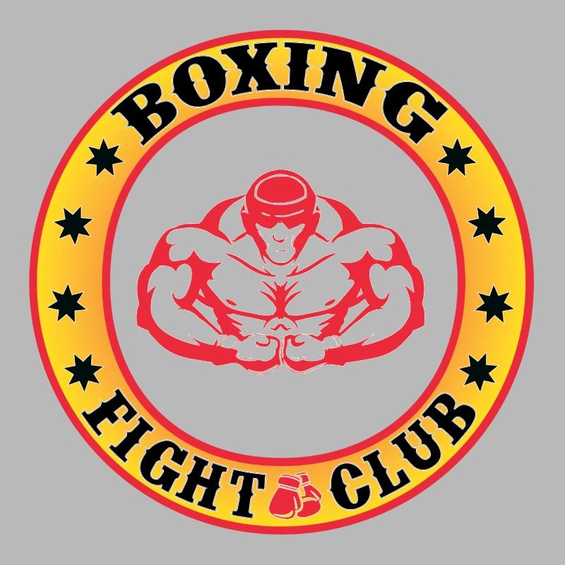 Conception de club de combat de boxe