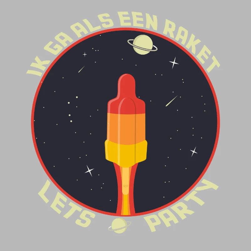 Je pars comme une planète fusée