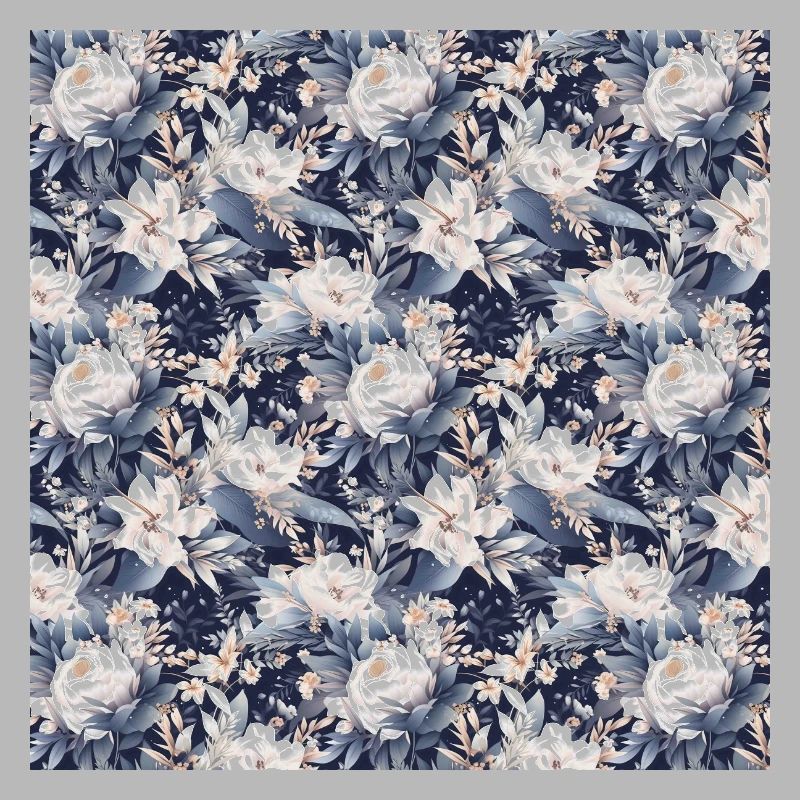 Roses Seamless Pattern Beautiful Elegant Aesthetic