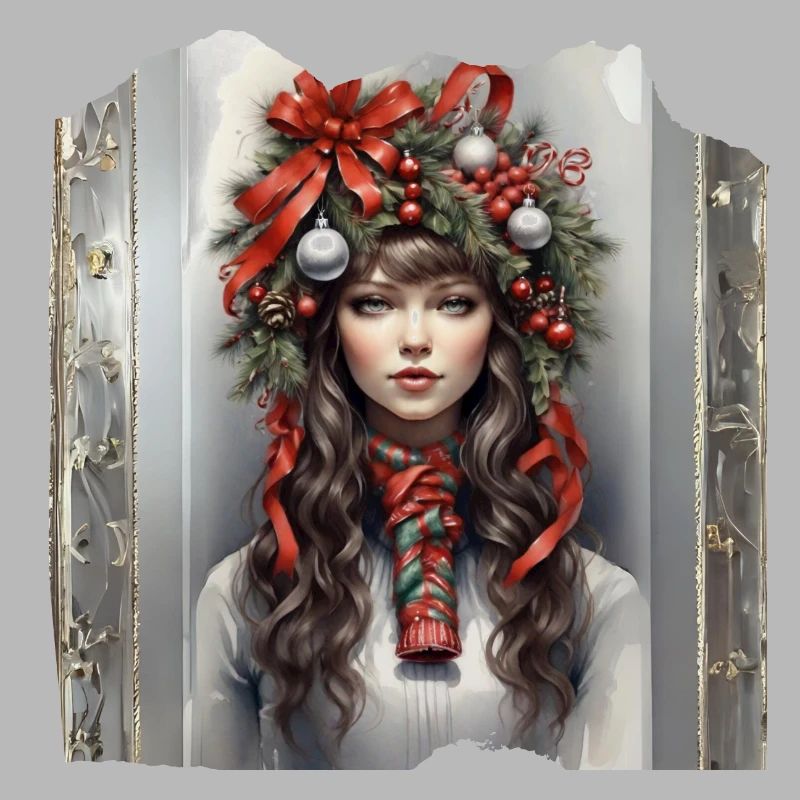 Weihnachtsmann Heiligabend Mitternachtsmesse Weihnachtsbaum Geschenke