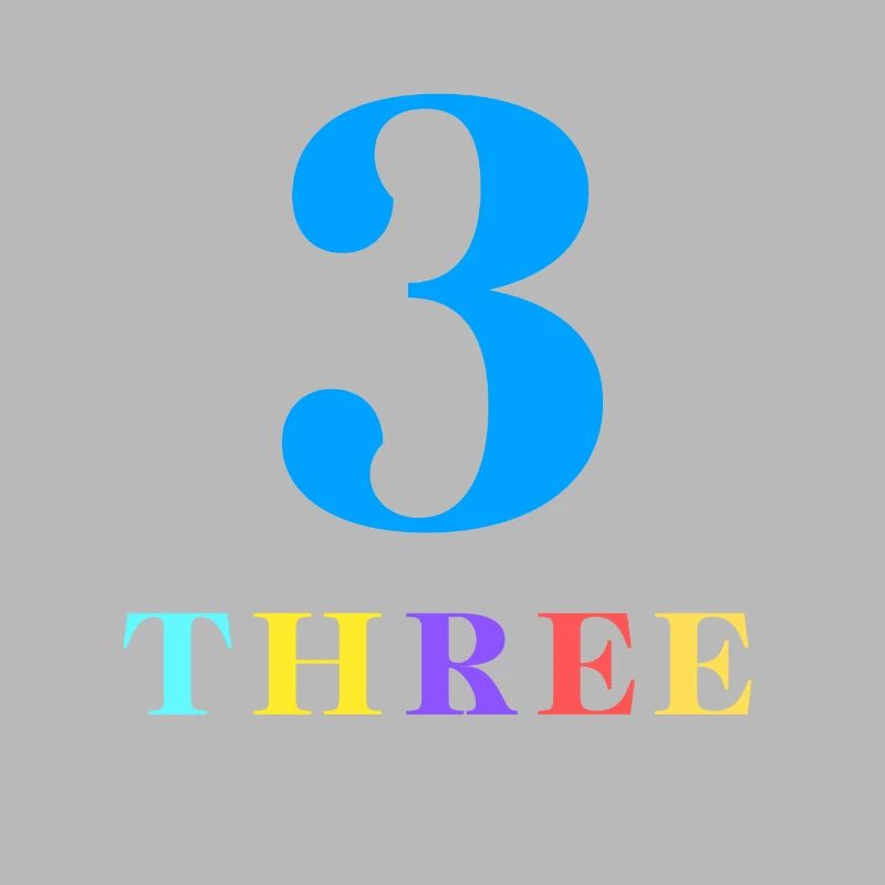 Three-3e anniversaire